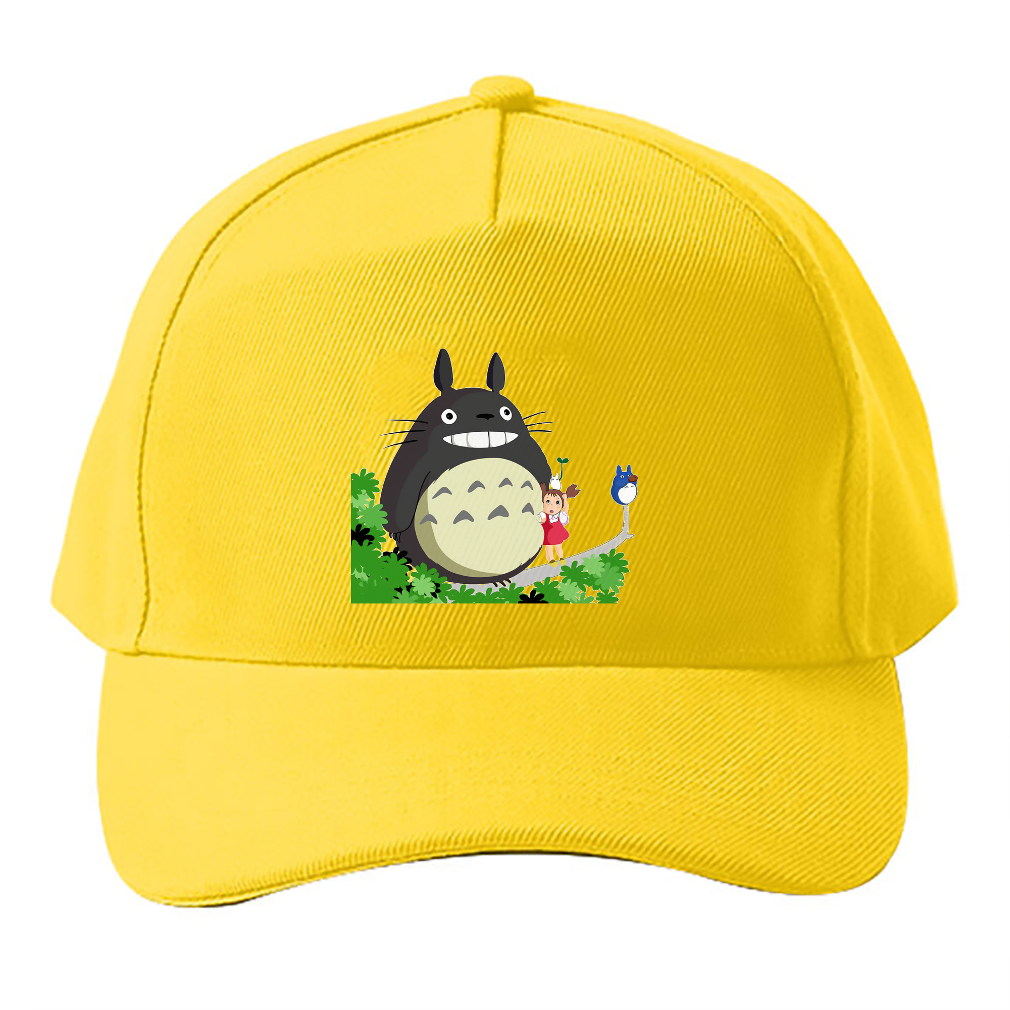 （画像用） となりのトトロ 草壁メイ 草壁サツキ My Neighbor Totoro Satsuki Kusakabe Mei Kusakabe ベースボールキャップ 綿100％ 男女兼用 帽子 スポーツ